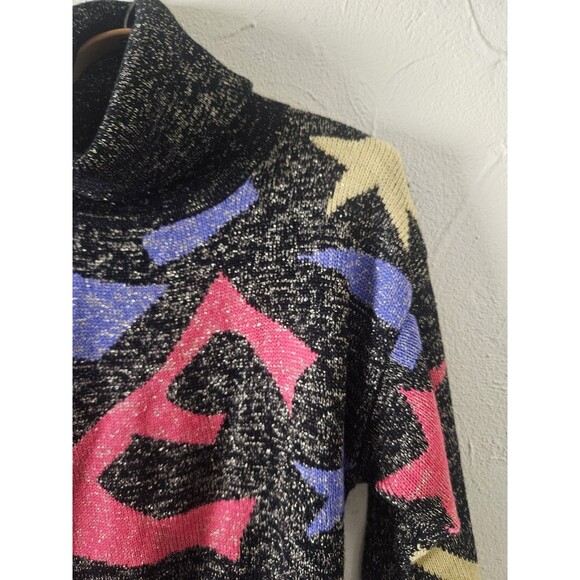 Slalom Vintage Turtleneck Sweater NWT Deadstock SizeS 100% Wool Ski - Picture 2 of 7